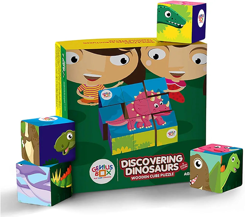 Genius Box Play some Learning Educational Toy for 5+ Year Age: Discovering Dinosaurs DIY, Activity Kit, Learning Kit, Educational Kit, STEM Toy 16 Activity Kit