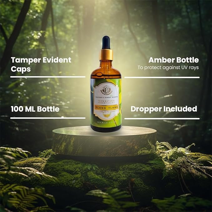 Enhanced Essentials Luxurious Ylang Ylang Essential Oil - 100 ml
