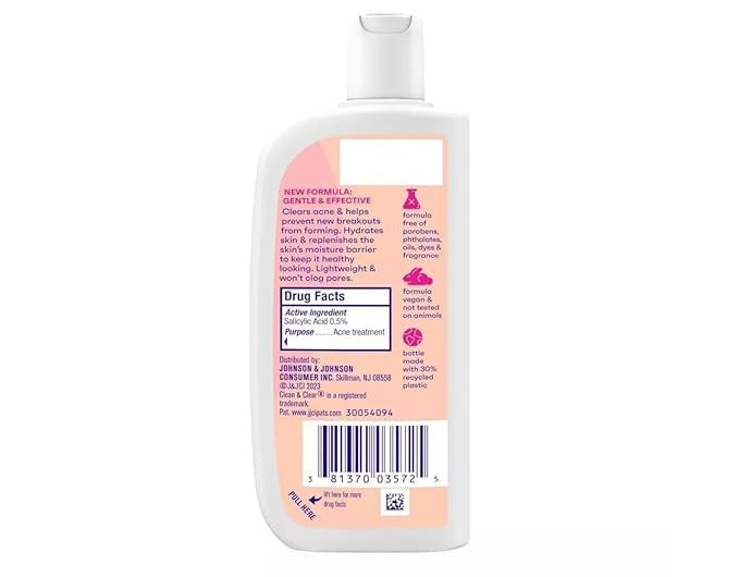 Clean & Clear Essentials Dual Action Moisturizer - 118 ml