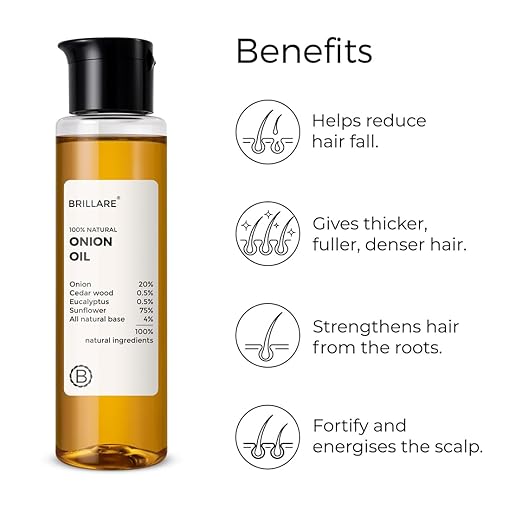 Brillare Onion Hair Oil with the Goodness - 100 ml