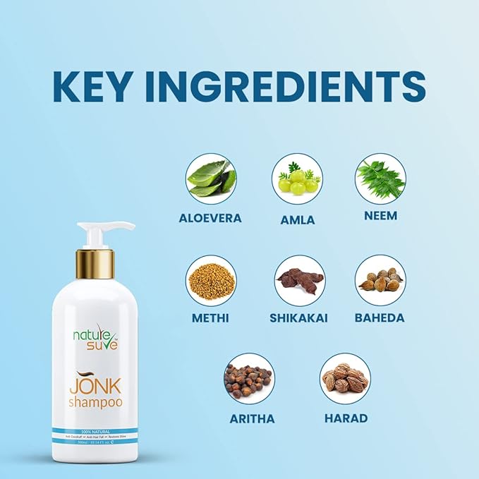 Nature Sure Jonk Shampoo Hair Cleanser - 300 ml