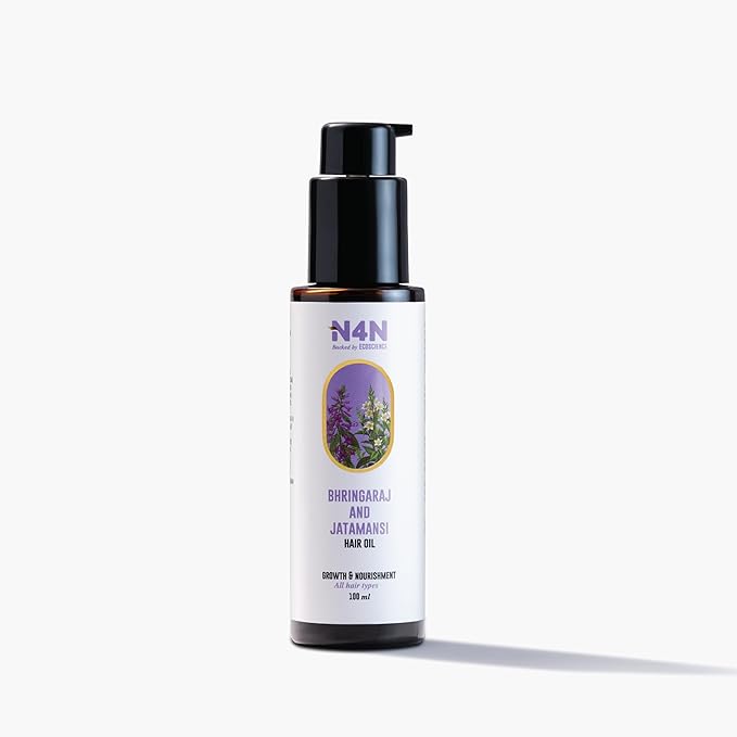 Nature4nature Natural Hair Oil for Men and Women Contains Bhringraj and Jatamansi - 100 Ml