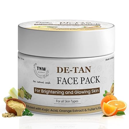 TNW-The Natural Wash DE-Tan Face Pack - 50 gms