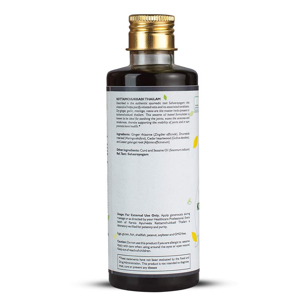 Kerala Ayurveda Kottamchukkadi Thailam - 200 ml