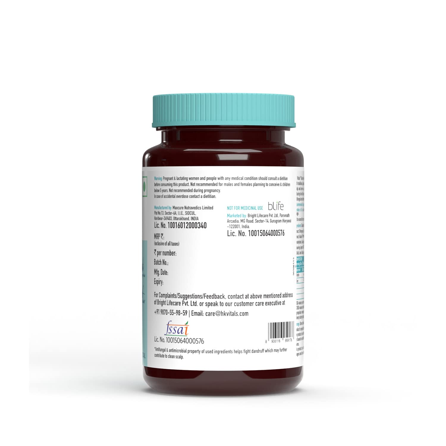 Healthkart Hk Vitals Biotin With Neem + Biotin Shampoo & Hair Tonic Combo