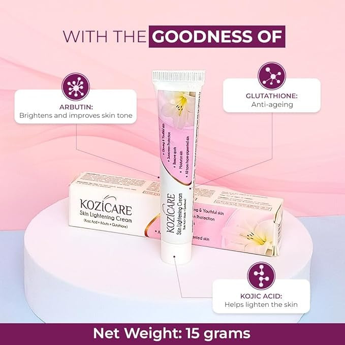 Kozicare HealthVit Cream for Skin-Hydrating-And-Moisturizing - 15 gms
