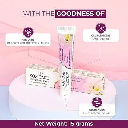 Kozicare HealthVit Cream for Skin-Hydrating-And-Moisturizing - 15 gms