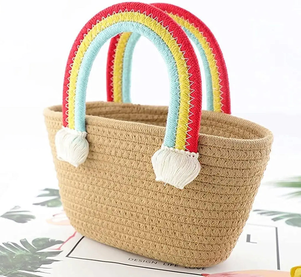 Attractive Hand Bag large Tote Bag Summer Bag Bamboo Tote Beach Bags for Women
