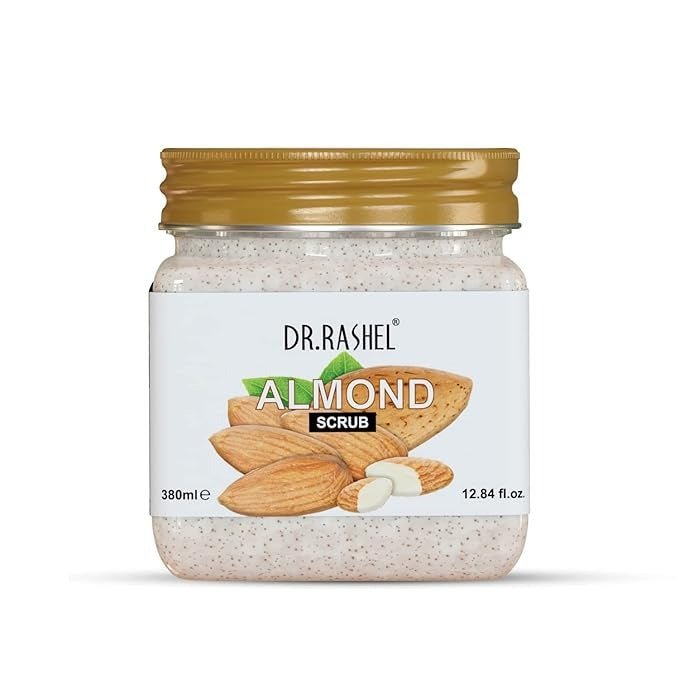 Dr.Rashel Almond Scrub For Face & Body - 380 ml
