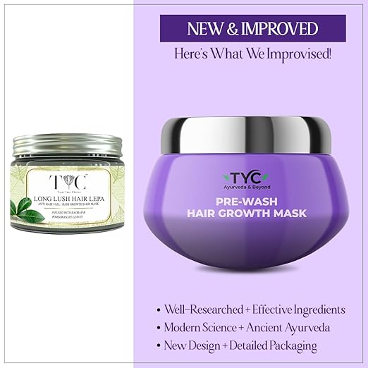 TYC Prewash Hair Mask with Anagain and Pomegranate - 200 ml