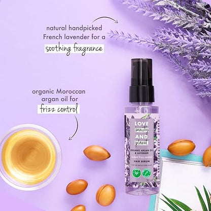 Love Beauty & Planet Organic Argan Oil & Lavender Serum - 50 ml