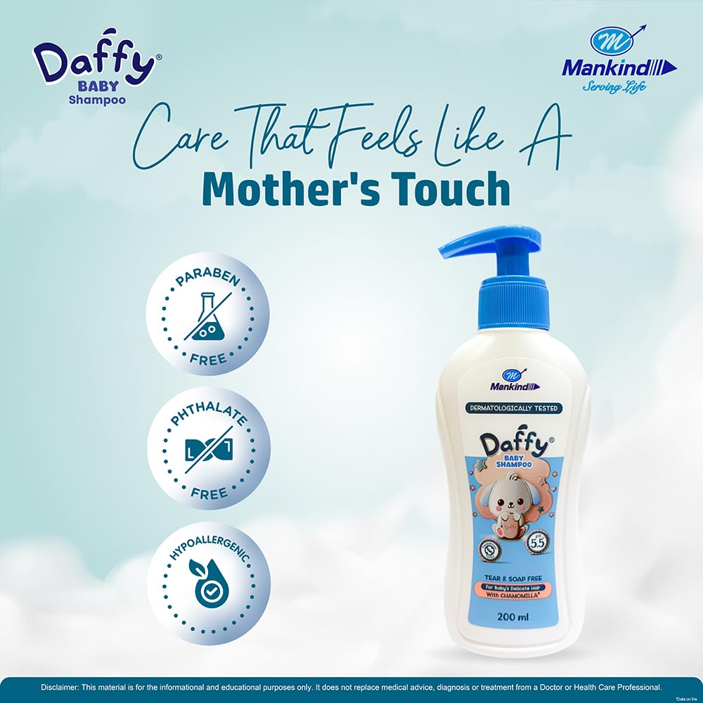 Mankind Daffy baby shampoo 200 ml