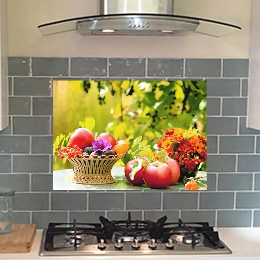 Rangoli Vinyl Wall Sticker Multicolour Kitchen Wall Sticker 09