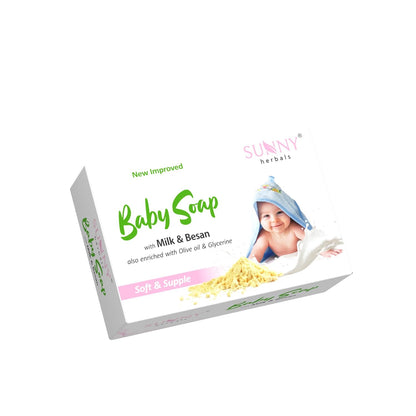 Sunny Herbals Baby Care Soap - 75 gms (Pack of 4)