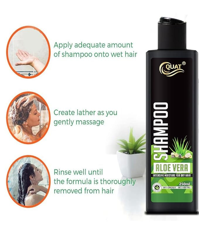 Quat Aloe Vera Hair Shampoo - 250 ml