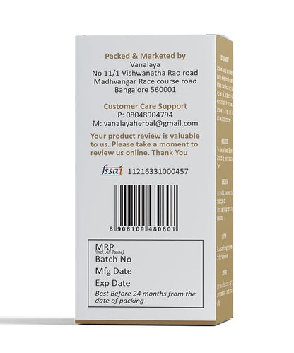 Vanalaya Pure Edible Sandalwood Oil - 5 gms