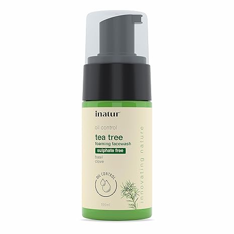 Inatur Tea Tee Foaming Face Wash - 100 ml
