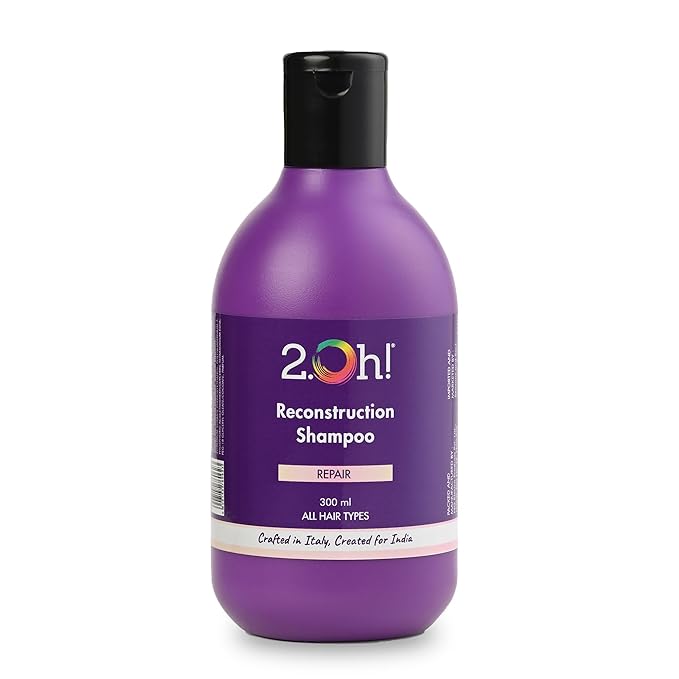 2.Oh Italian Reconstruction Shampoo for Frizzy and Dry Hair - 300 ml