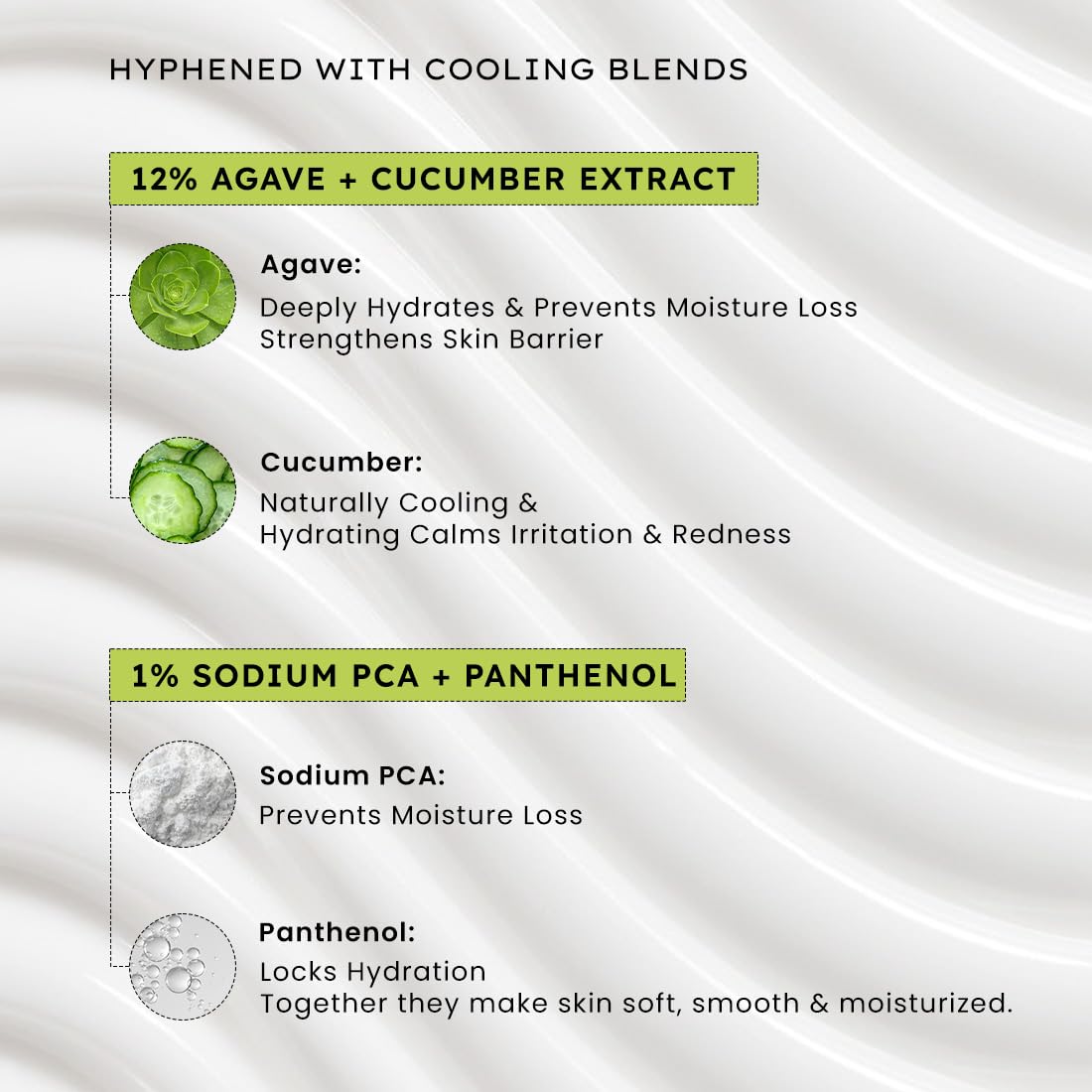 Hyphen Fluid Cooling Sunscreen SPF 50 PA++++ | Ultra Lightweight | Oily, Combination, Normal Skin | Clinically Tested (In-Vitro), Protects upto 8Hrs | Non-greasy & Fast Absorbing | For Men & Women-50ml