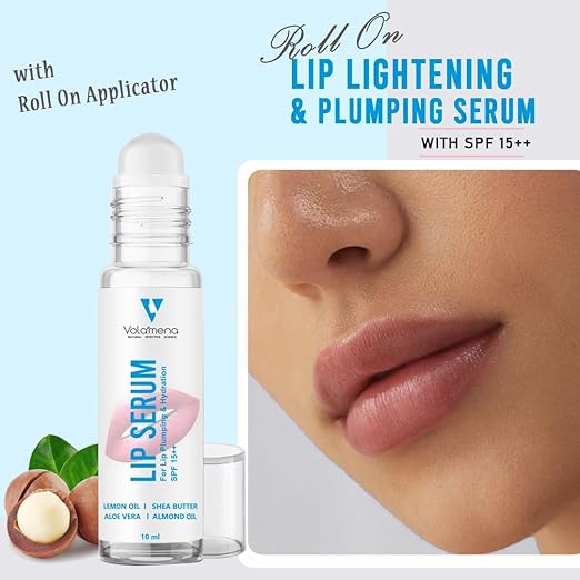 Volamena Lip Plumping Serum For Visibly Plump Lips For Women - 10 ml