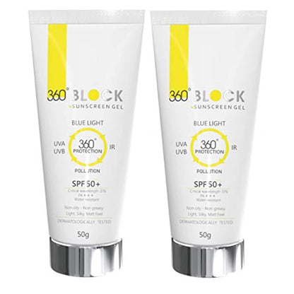 Ethiglo 360 Block Sunscreen Gel SPF 50+ - 50 gms