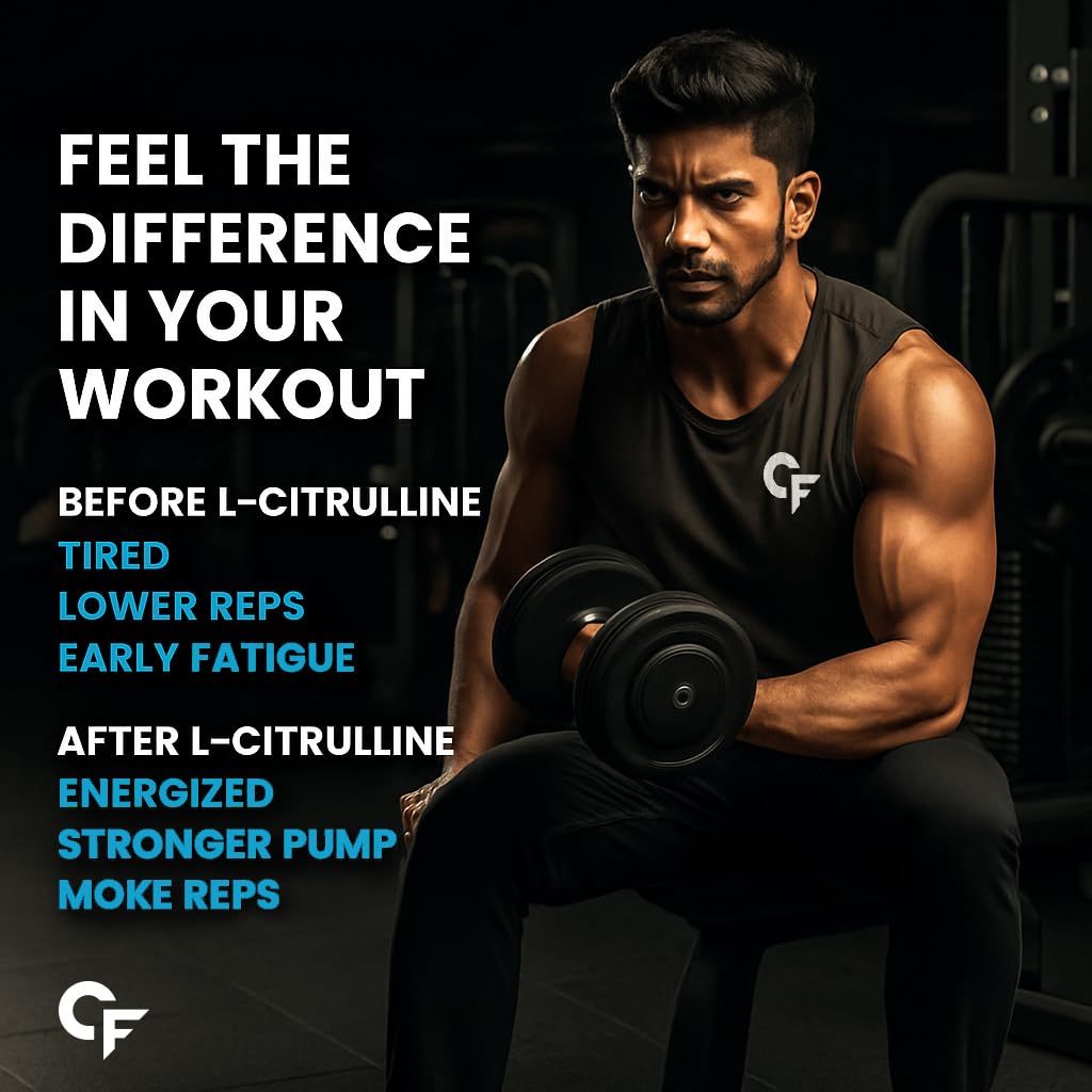 Carbamide Forte L Citrulline Powder 2000mg | pre workout Supplement for men & Women | L Citrulline Malate Powder | 2000mg 50 Unflavored Servings