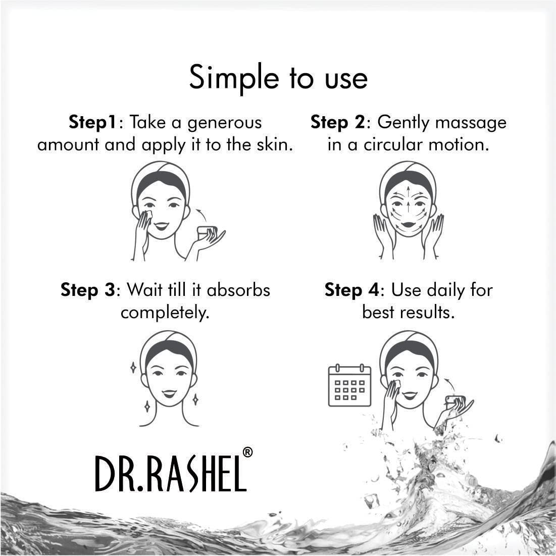 Dr.Rashel Fruit Face And Body Cream For Women and Men - 380 ml