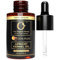 The Organic Forest Organic Apricot Kernel Oil - Cold-Pressed - 30 ml