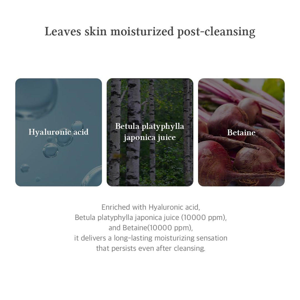 Dr.Althea Green Relief Amino Gel Cleanser | Lightweight & Hydrating Makeup Remover | Daily Face Wash with Hyaluronic Acid | Korean Vegan Skincare for All Skin Types | 100ml