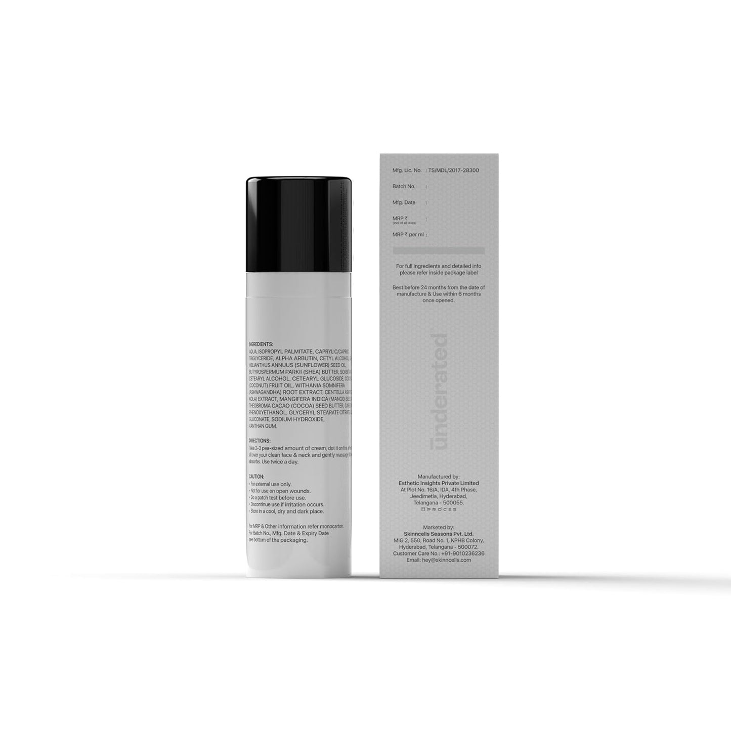 Underated Alpha Arbutin 2% Cream - 30 ml