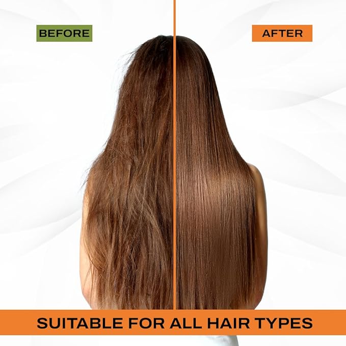 Prasatti Herbal Organic Hair Serum for Silky & Smooth Hair | Instant Shine & Smoothness | 100 Ml