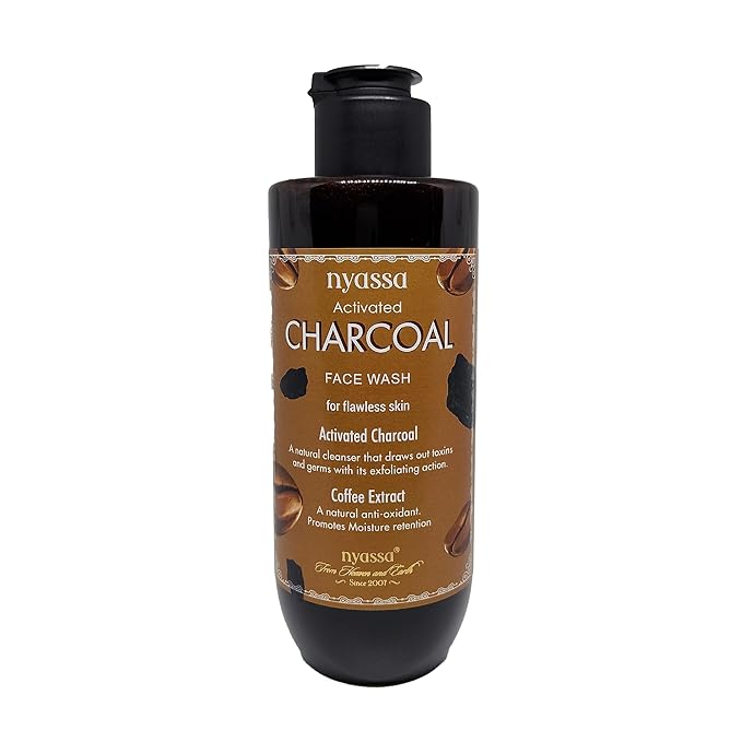 Nyassa Activated Charcoal Face Wash - 210 Ml