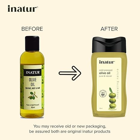 Inatur Olive Oil Organic Cold-Pressed - 100 ml