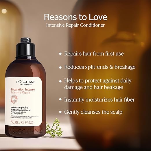 L'Occitane Intensive Repair Conditioner For Damaged Hair Lavender - 75 ml