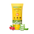 Mamaearth HydraGel Indian Sunscreen with Aloe Vera and Raspberry for Sun Protection | SPF 50 & PA++++ Protection | Shields from UVA & UVB Rays | Tan Protection | Non-Sticky & Light | 50 g