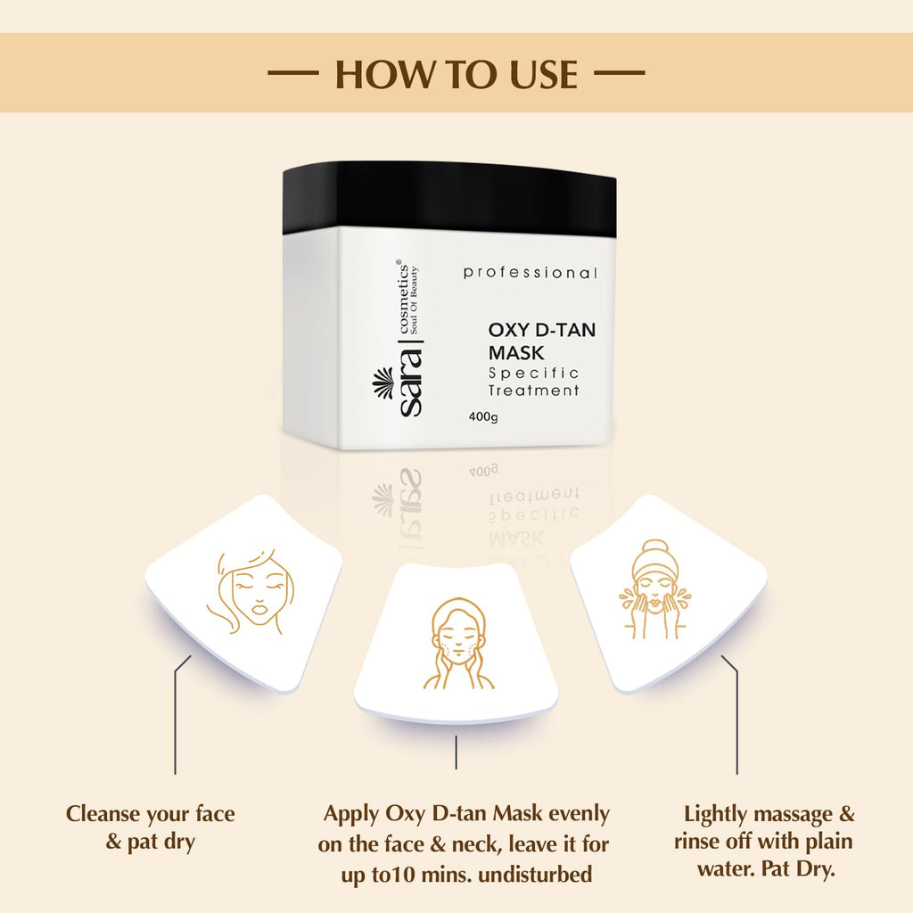 SARA Oxy D-TAN® Mask