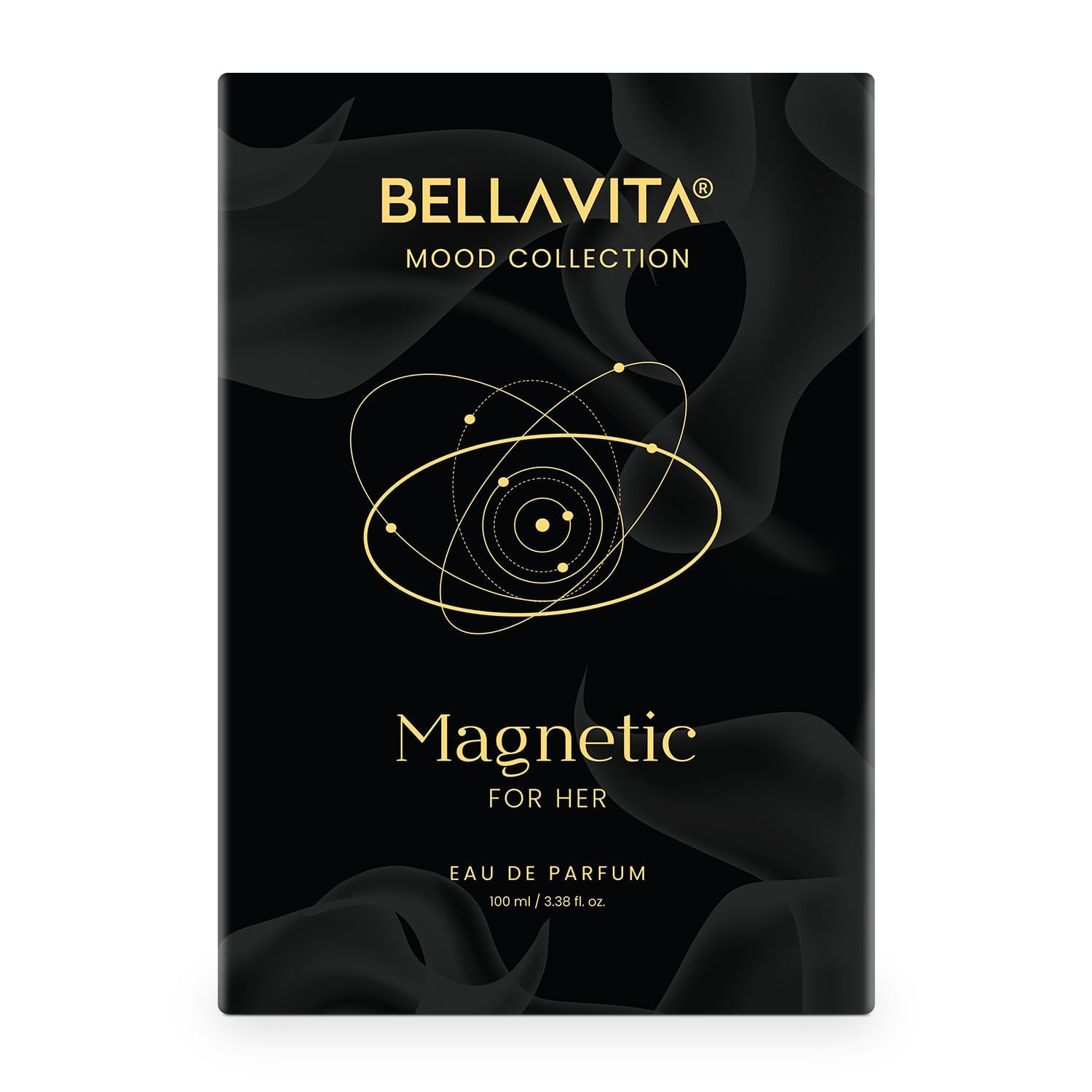 BELLAVITA Mood Collection Magnetic 100ml EDP Perfume for Women | Cherry, Jasmine and Rose | Fruity and Floral Long Lasting Fragrance Perfume for Woman