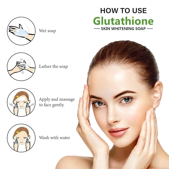 La Organo Glutathione Aloe Vera Skin Whitening Soap - 100 Gms | Pack of 2