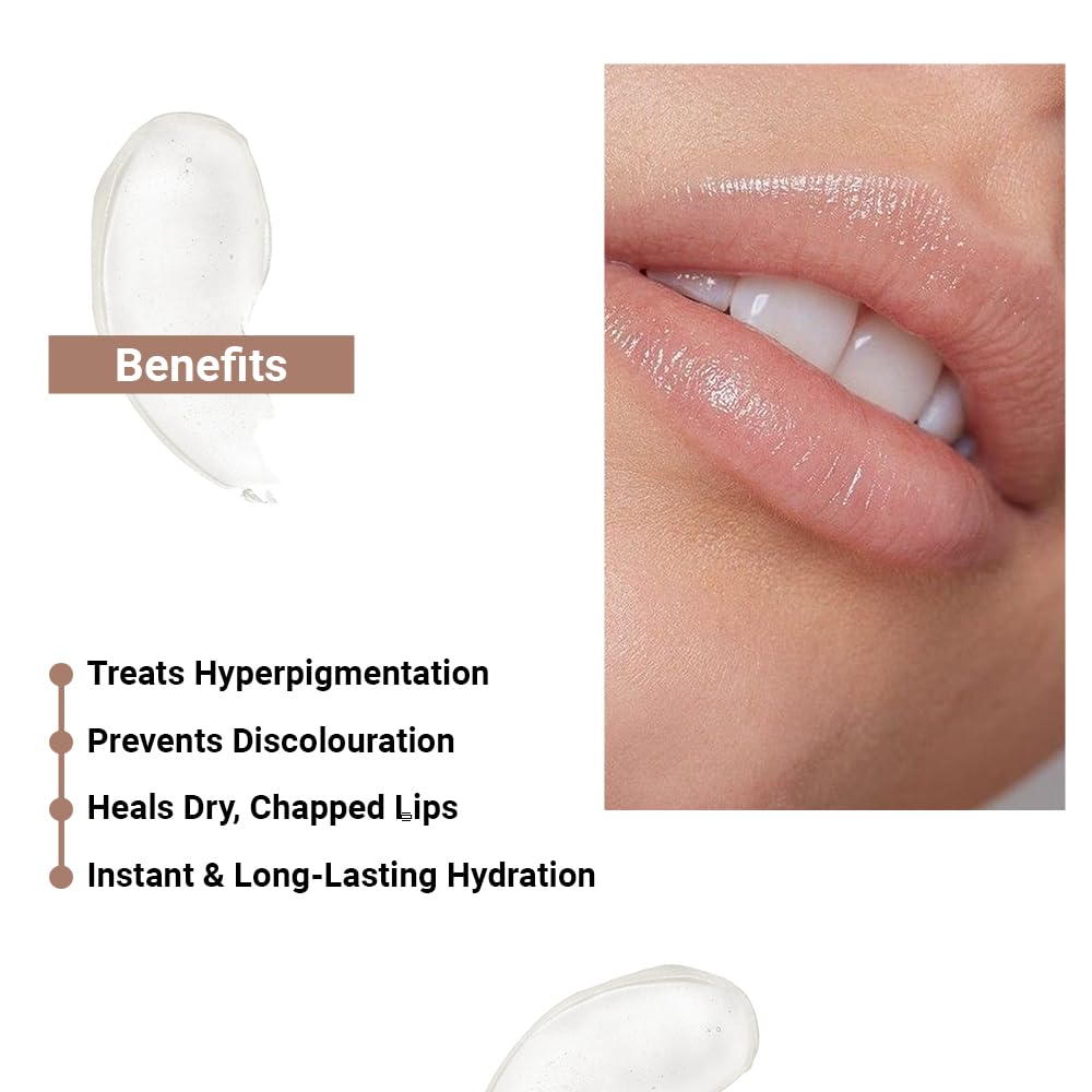 SEREKO Pigmentation Repair Lip Balm for Dark Lips With Kojic Acid, Vitamin C & Mango Seed Butter | Brightens Dark & Discoloration Lips, 24H Hydration, Lock Moisture | For Women & Men | Affogato - 8gm