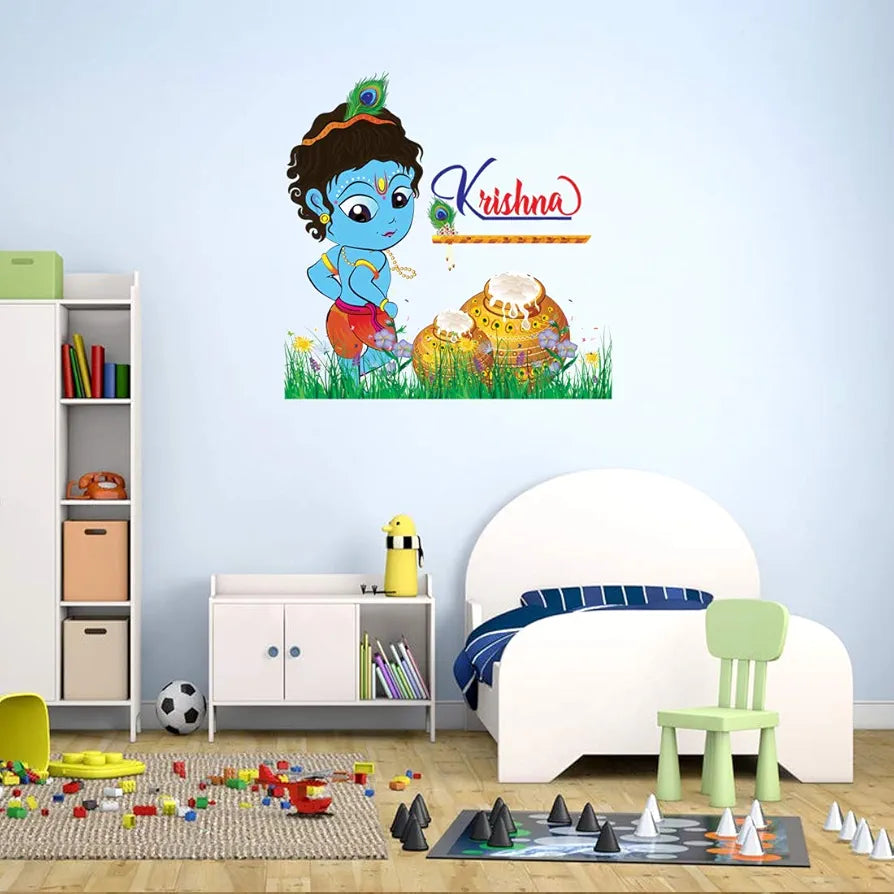 Rangoli White Glossy Vinyl Wall Sticker Premium Self-Adhesive Waterproof Design-5
