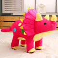 Tickles Dinosaur Soft Stuffed Plush Animal Toy for Kids Pink 35 cm