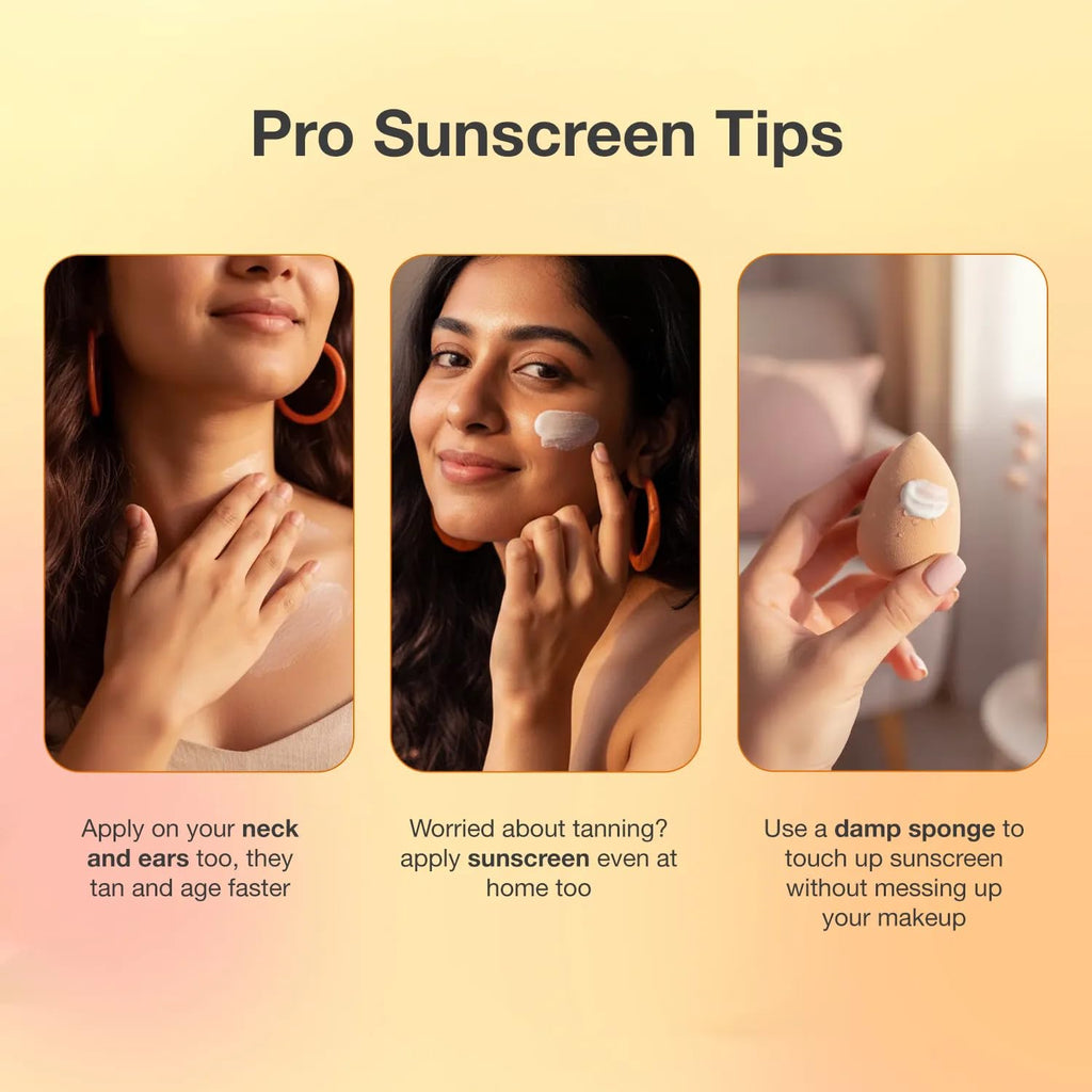 Good Vibes Vitamin C SPF 50 PA++++ Sunscreen | Brightening & Hydrating | 3% Niacinamide + Hyaluronic Acid | No White Cast, Lightweight & Non-Sticky | Daily Glow Sun Protection For All Skin Types â€“ 50 gm
