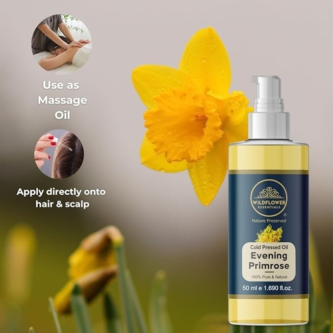 Wildflower Essentials Evening Primrose Oil Cold Pressed - 50 ml