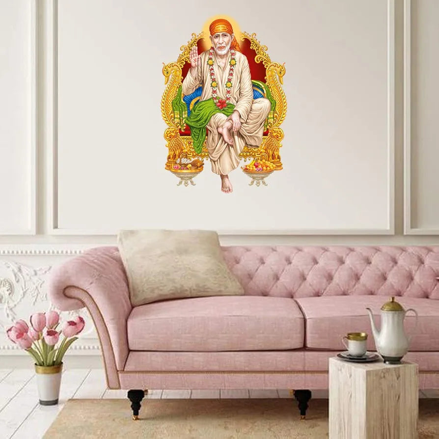 Rangoli White Glossy Vinyl Wall Sticker Premium Self-Adhesive Waterproof Parent-6 Design-3