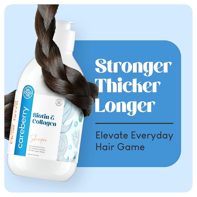 Careberry Biotin & Collagen Shampoo - 300 ml