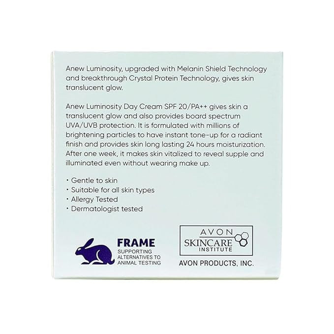 Avon Anew Luminosity Day Cream SPF 20 - 50 gms