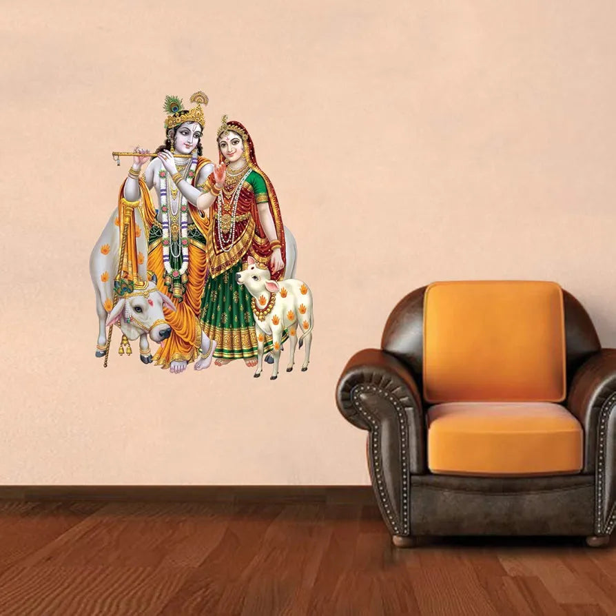 Rangoli Vinyl Large Religious Wall Sticker