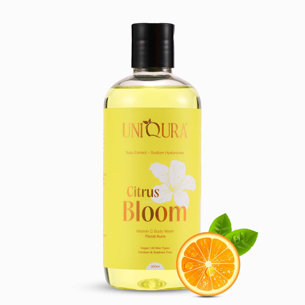 Uniqura Glowing Skin Vitamin C Body Wash with Intense Moisturisation - 300 ml