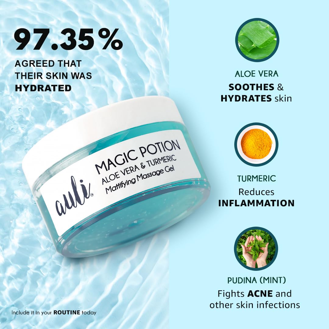 Auli Lifestyle Magic Potion Aloe Vera and Turmeric Gel - 60 gms