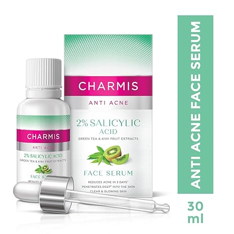 Charmis Anti Acne Salicylic Acid Face Serum - 30 ml